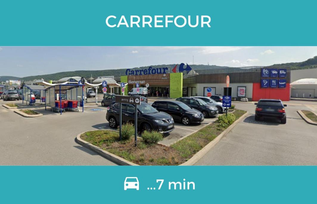 Nouveau - Grande Terrasse - L'Horloge - Calme - Home-One Besançon Zewnętrze zdjęcie