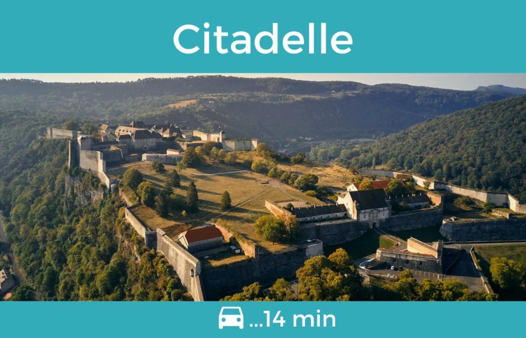 Nouveau - Grande Terrasse - L'Horloge - Calme - Home-One Besançon Zewnętrze zdjęcie